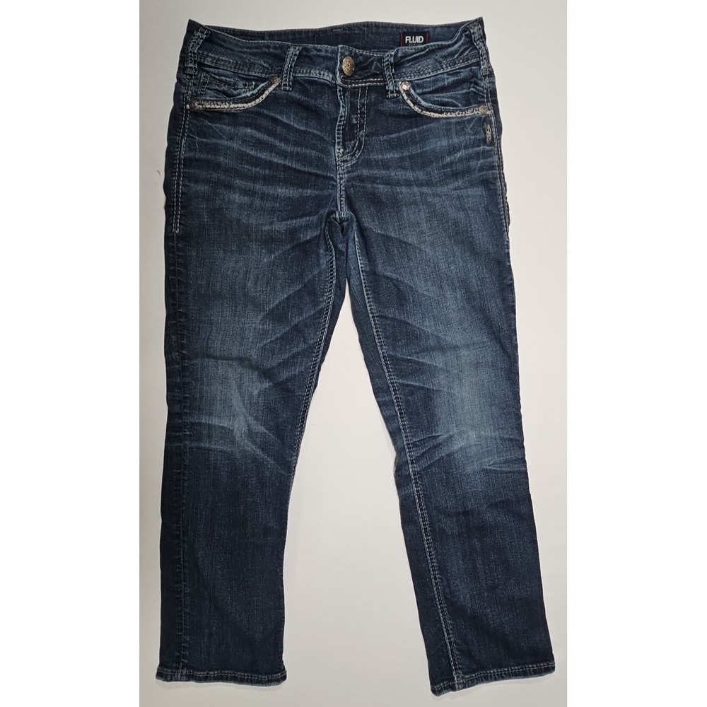 Silver Jeans Co Suki Mid Capri‎ Jeans Women's Size 29 - L43951SS1389